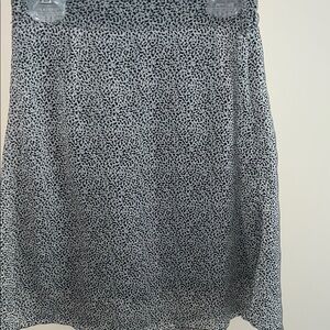 Elegant Black and White Skirt